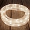 Pure Garden Outdoor Solar Rope Lights with Cable String and 100 LED Lights with 8 Modes, Warm White 50-LG1009 - alternate 1
